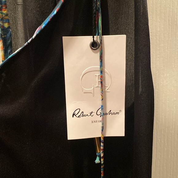NWT Robert Graham black top - Picture 2 of 7
